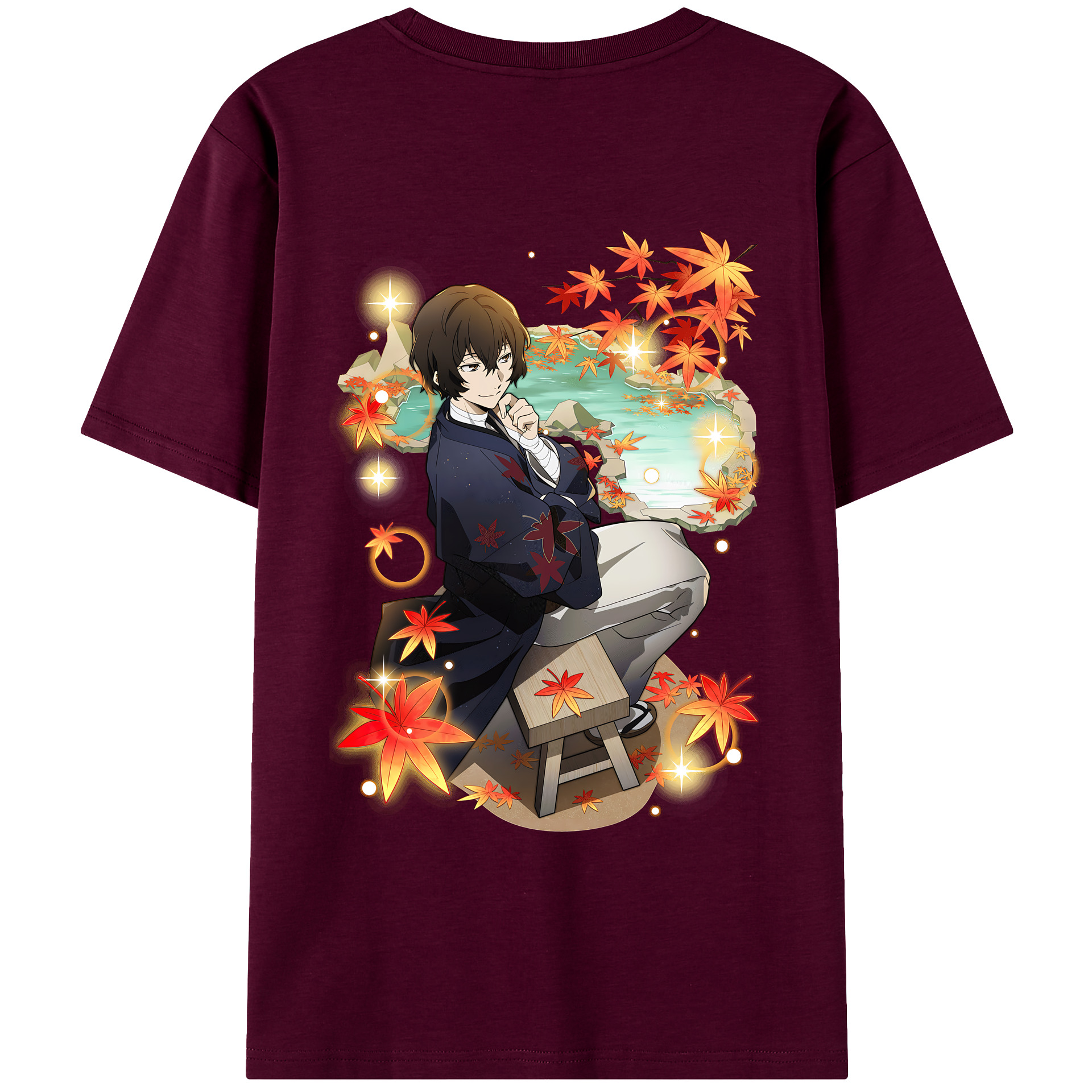 （画像用） 文豪ストレイドッグス Bungo Stray Dogs レディース半袖Tシャツ(バックプリント)